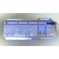 Клавиатура Dialog KGK-25U Silver фото 3